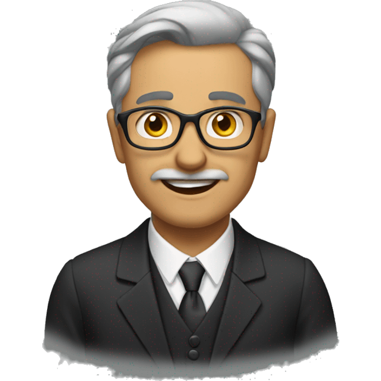 mature male in formal attire in Pakistan emoji