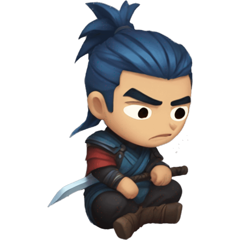 sad yasuo from league of legends emoji