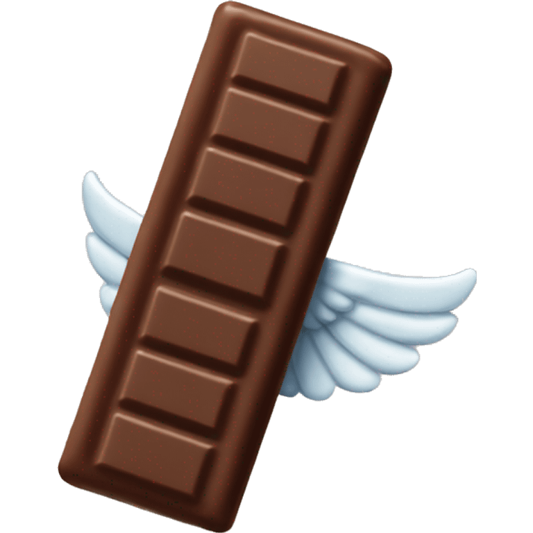 chocolate bar with wings emoji