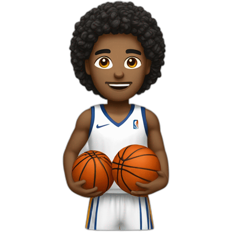 Basquetbolista blanco emoji