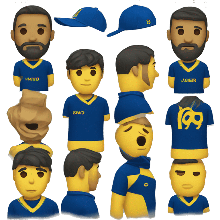 Camiseta de Boca Juniors  emoji