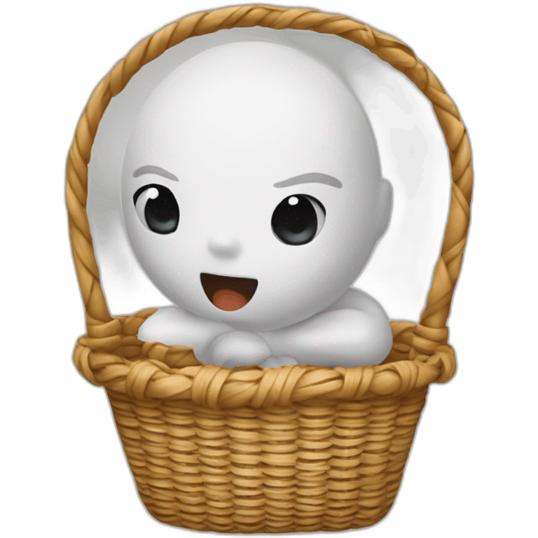 Garçon blanc basket emoji