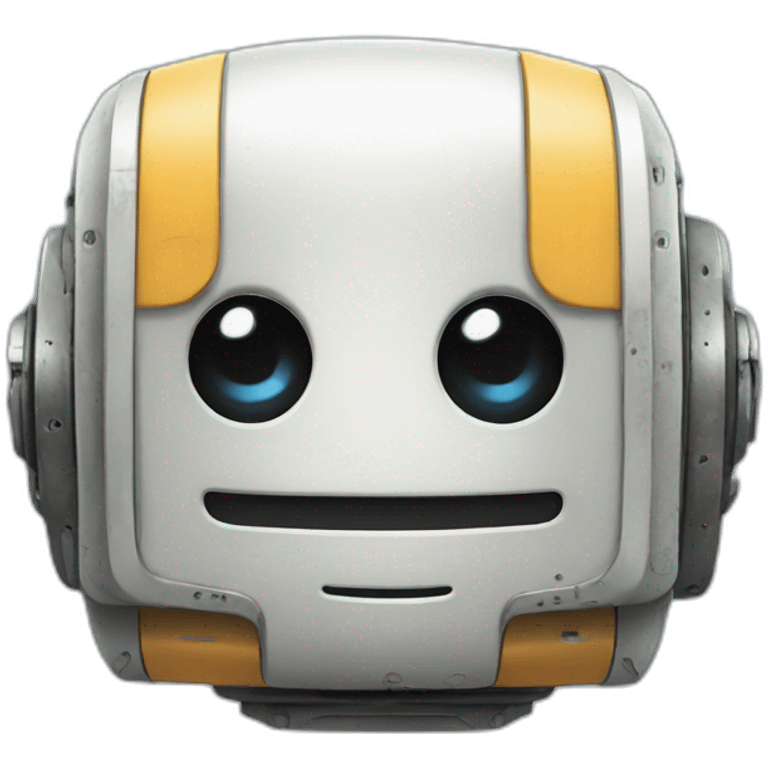 robot with smile  emoji