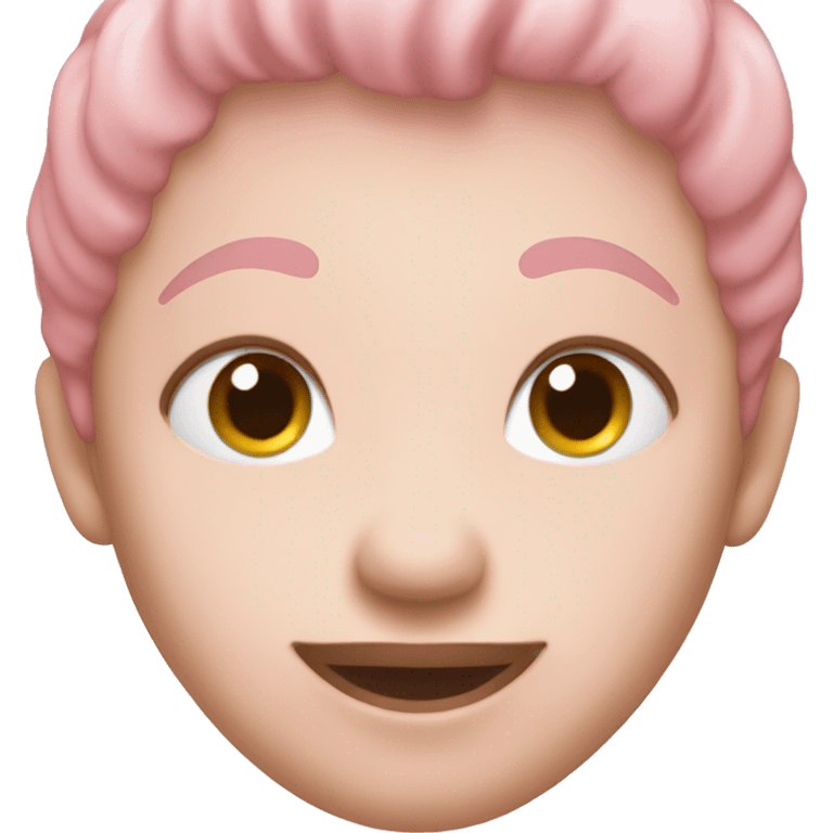 Light pink hart emoji