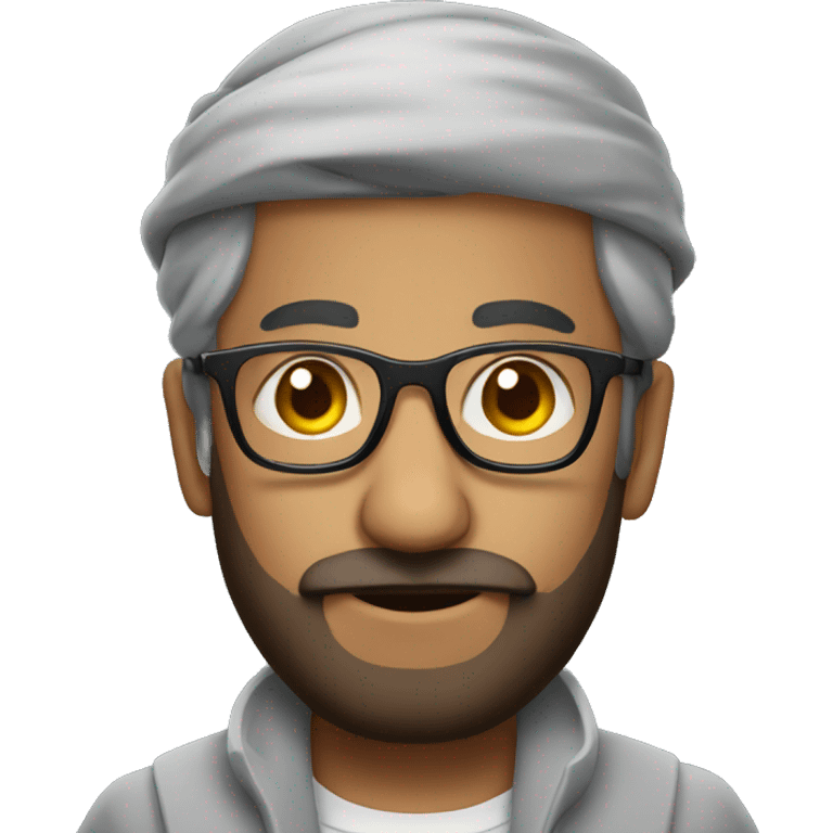 Sardarji with glasses  emoji