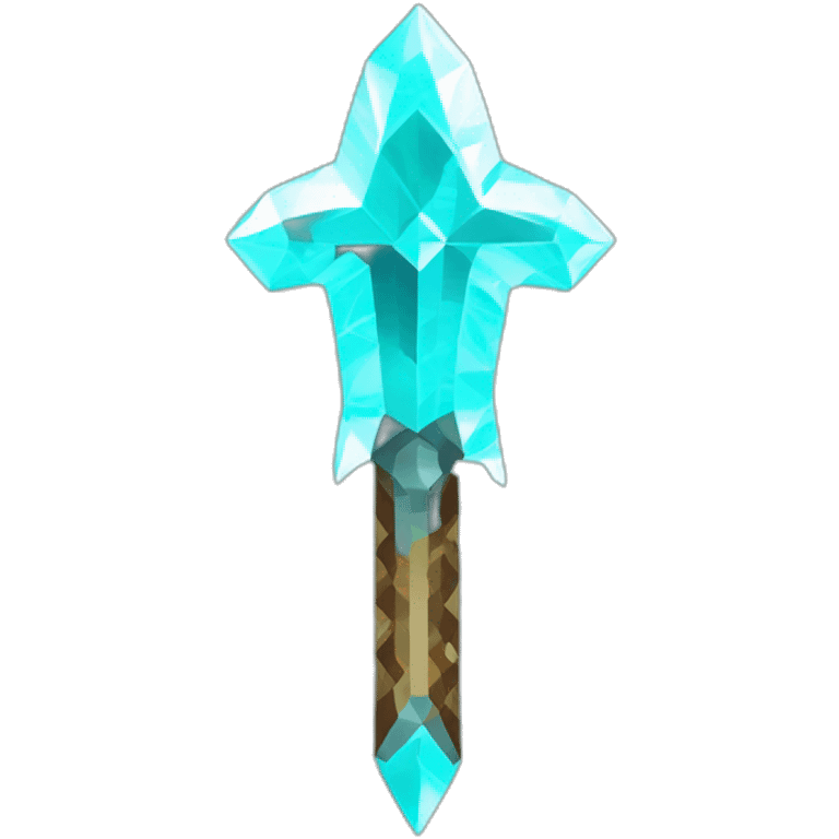 MINECRAFT DIAMOND SWORD emoji