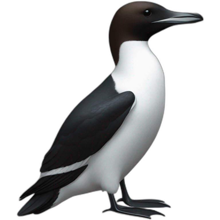 Common murre emoji