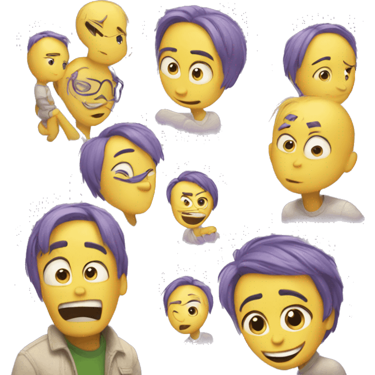 Inside Out 2 Joy emoji emoji