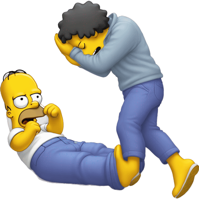 simpson qui pleure emoji