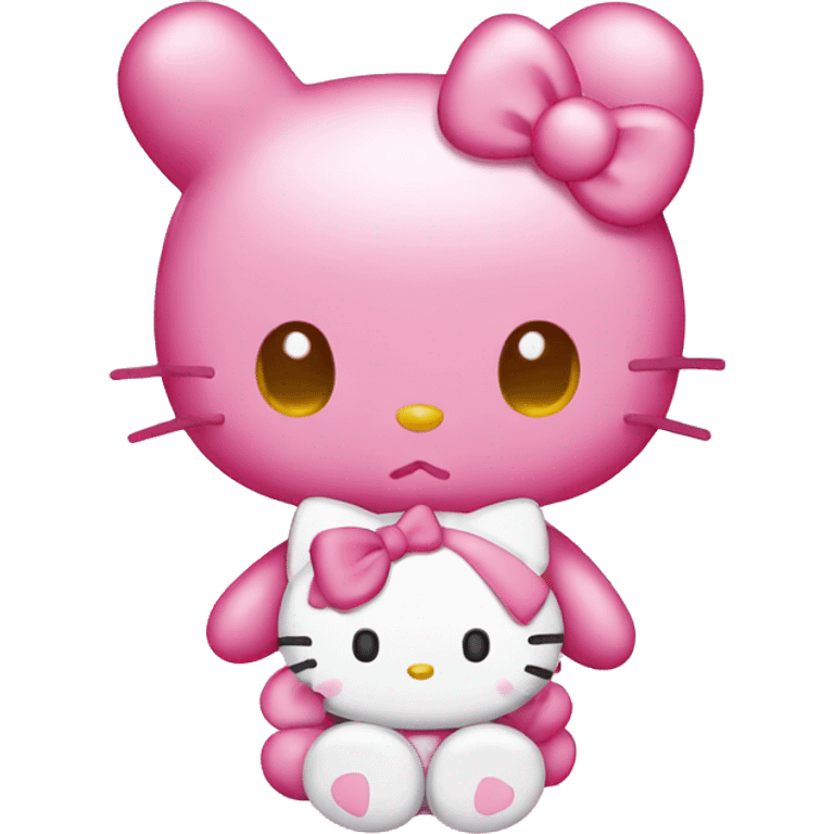 My melody hello kitty emoji emoji