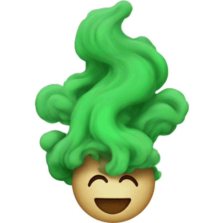 green smoke emoji