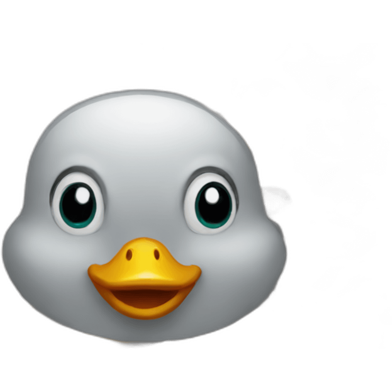 no brain duck emoji