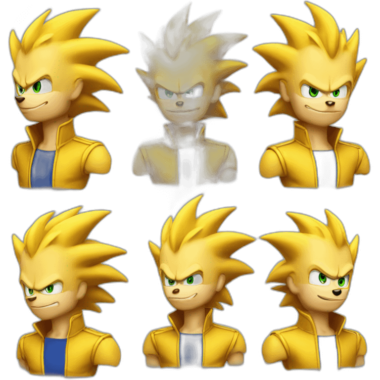 Super sonic emoji