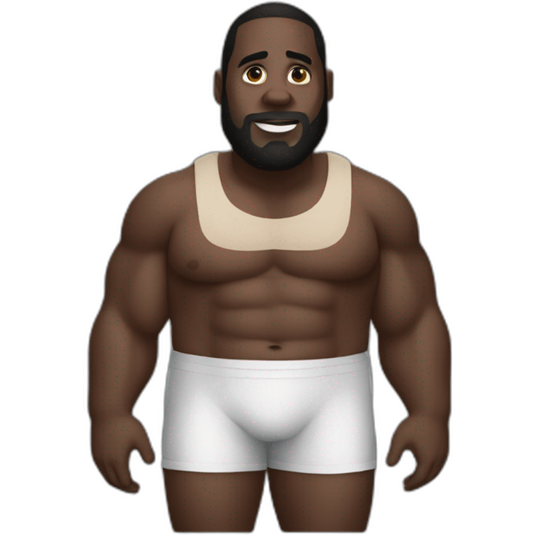 Big Black Man With a Huge cock emoji