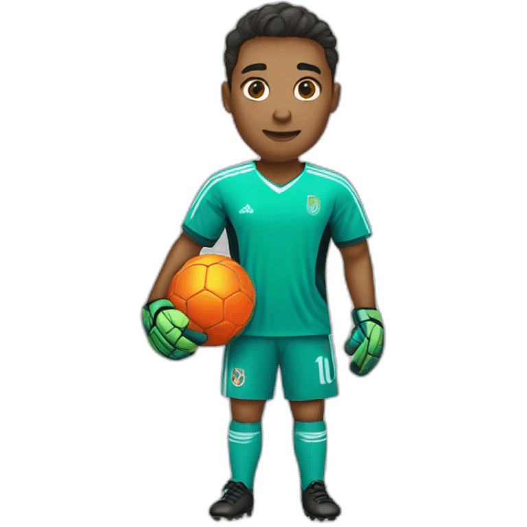 Goalie soccer emoji