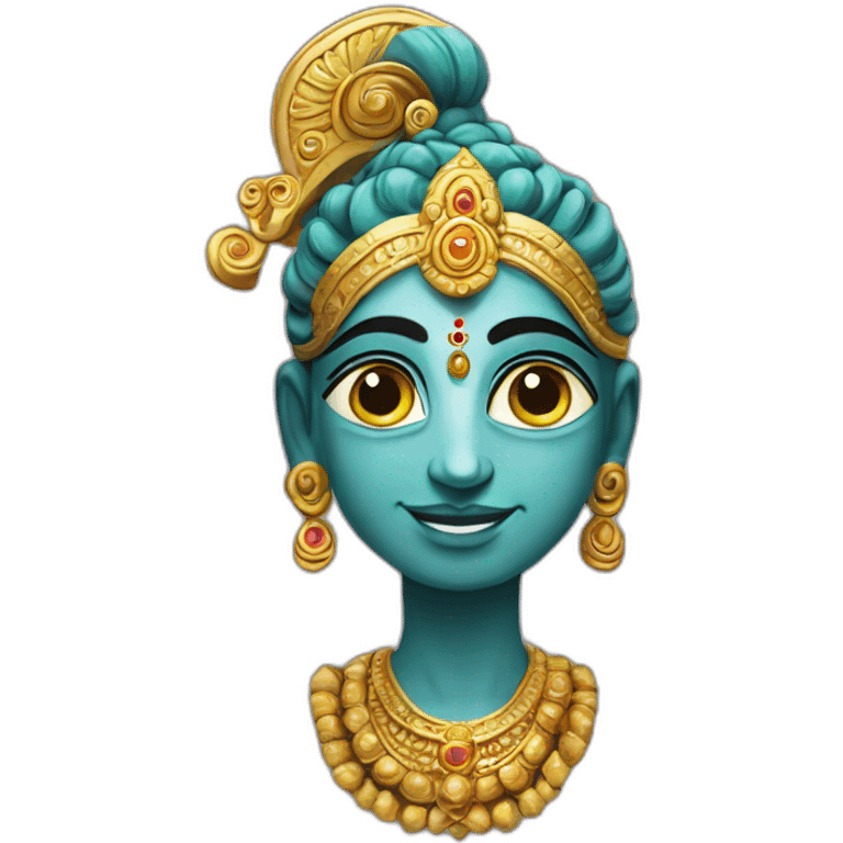 Shri Krishna's bhakt emoji