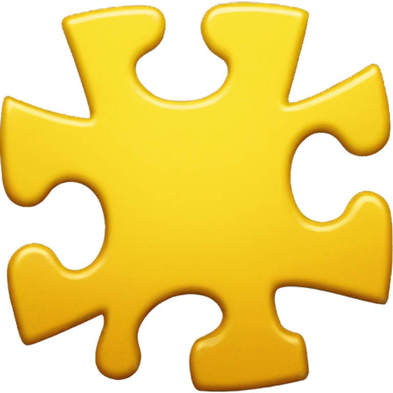 pixel art yellow puzzle piece emoji