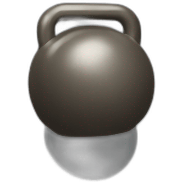 heavy kettlebell --no-face emoji