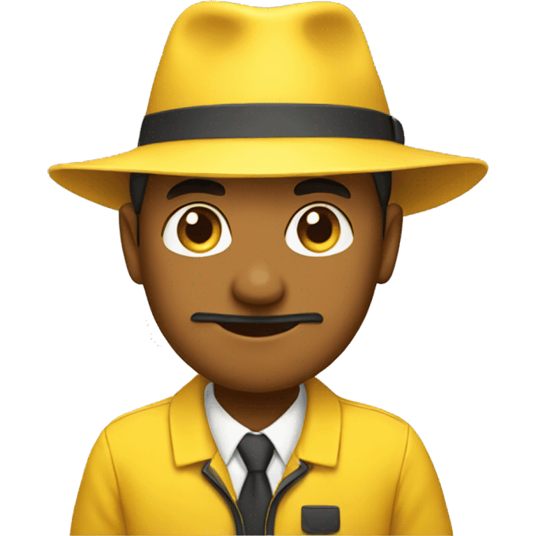 yellow hat only emoji