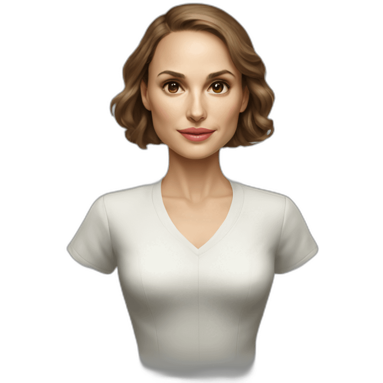 natalie portman anatomy class study full body emoji