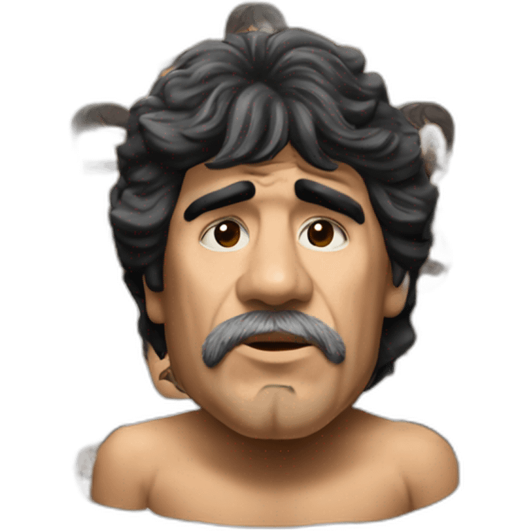 Maradona-with-a-cigar emoji