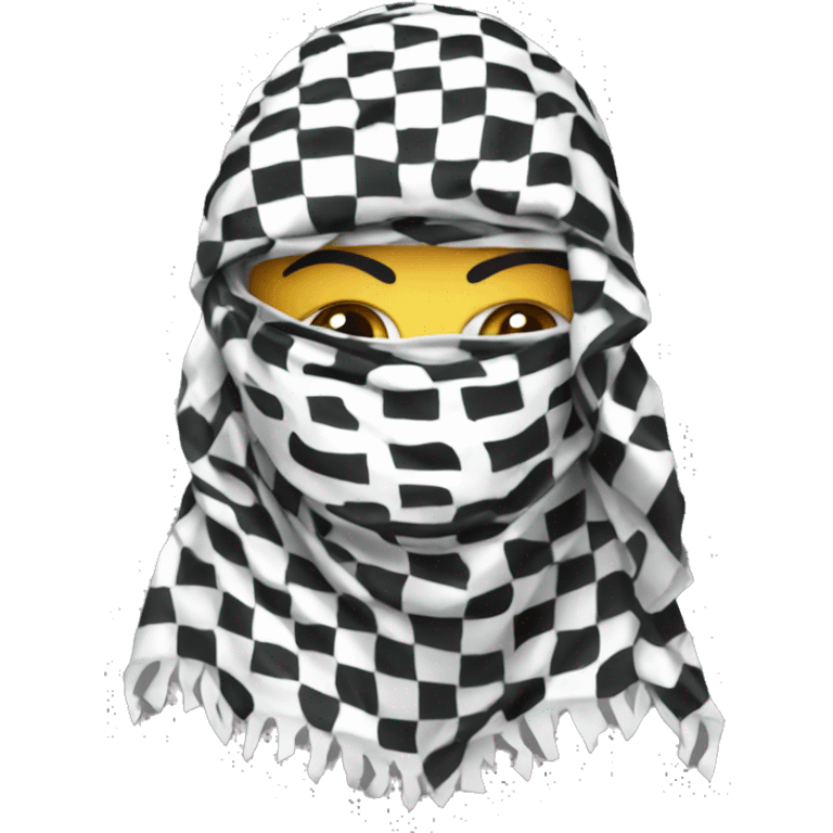 keffiyeh mask emoji