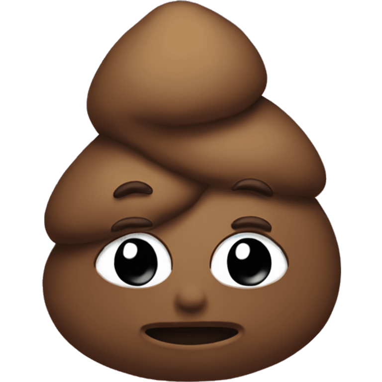 poop wearing a hoodie emoji