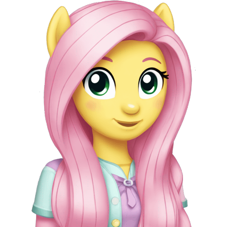 My little pony fluttershy emoji