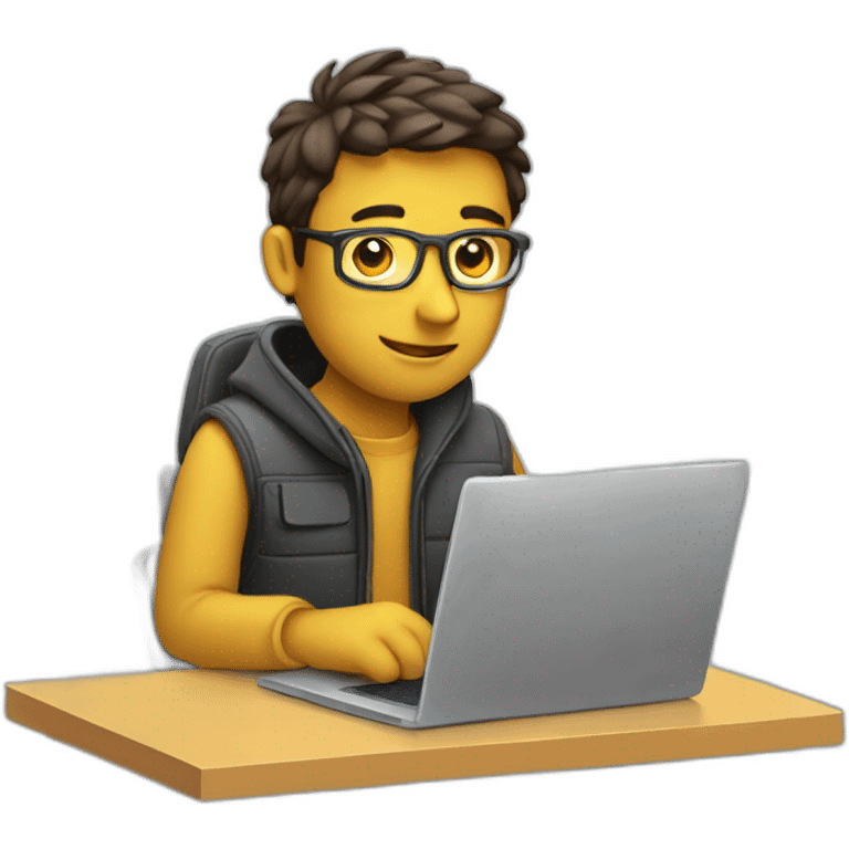 programmer with laptop emoji