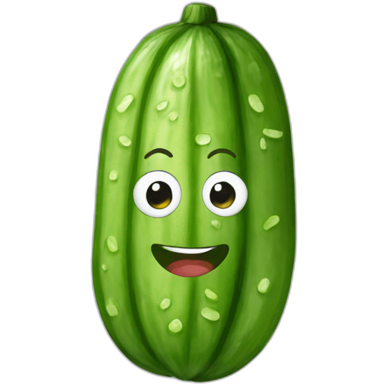 Pickled cucumbers emoji