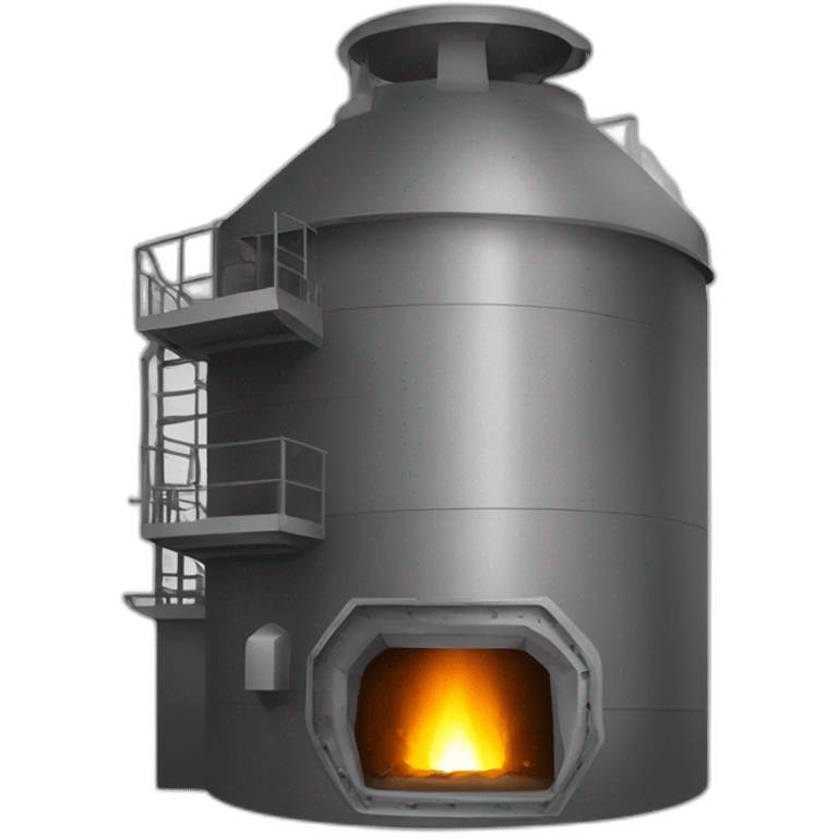 thin blast furnace emoji