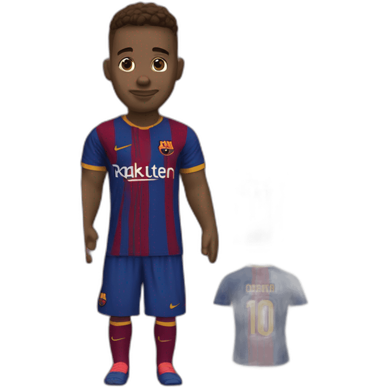 fc barcelone t-shirt emoji