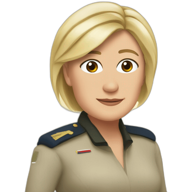 Marine le Pen  emoji