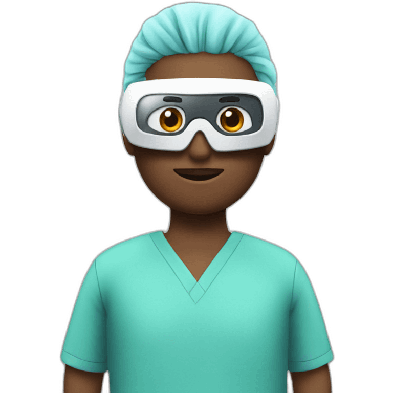 Surgeon-with-virtual-reality-display emoji