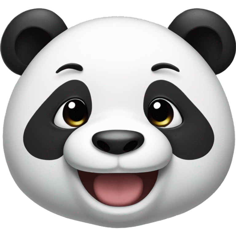 smiling panda emoji