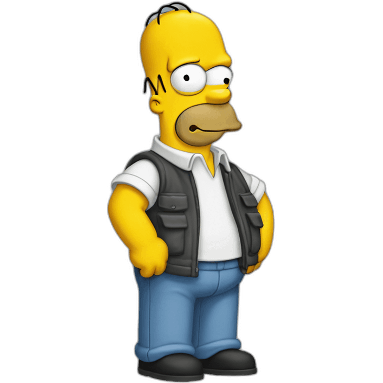 homer simpson pouce en l’aire emoji