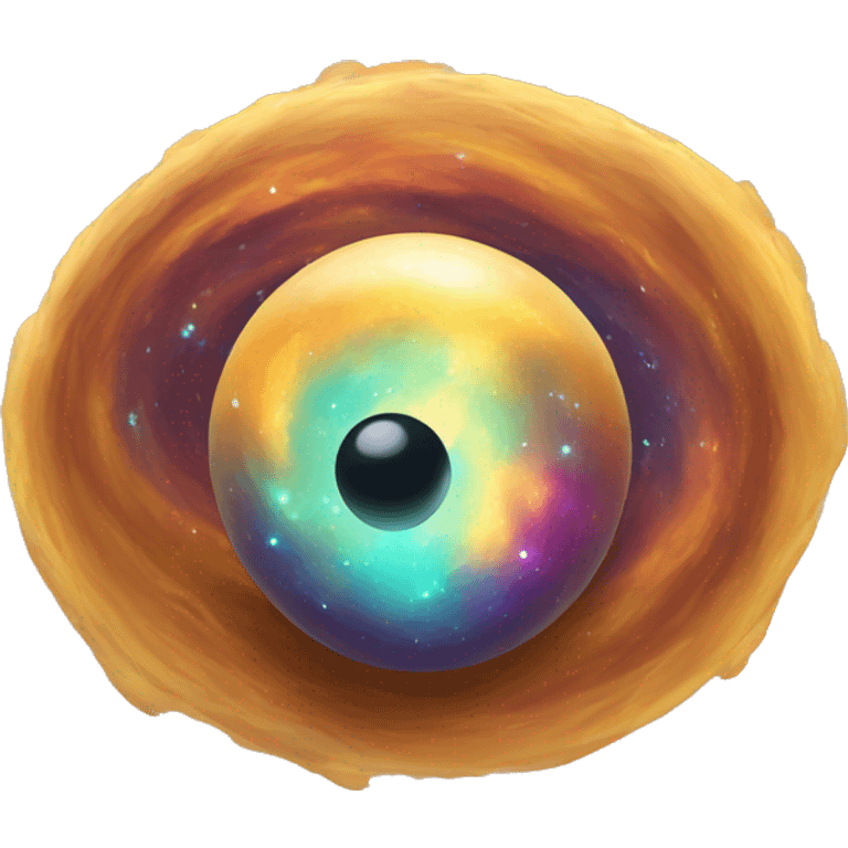 galaxy spinning top quasar emoji