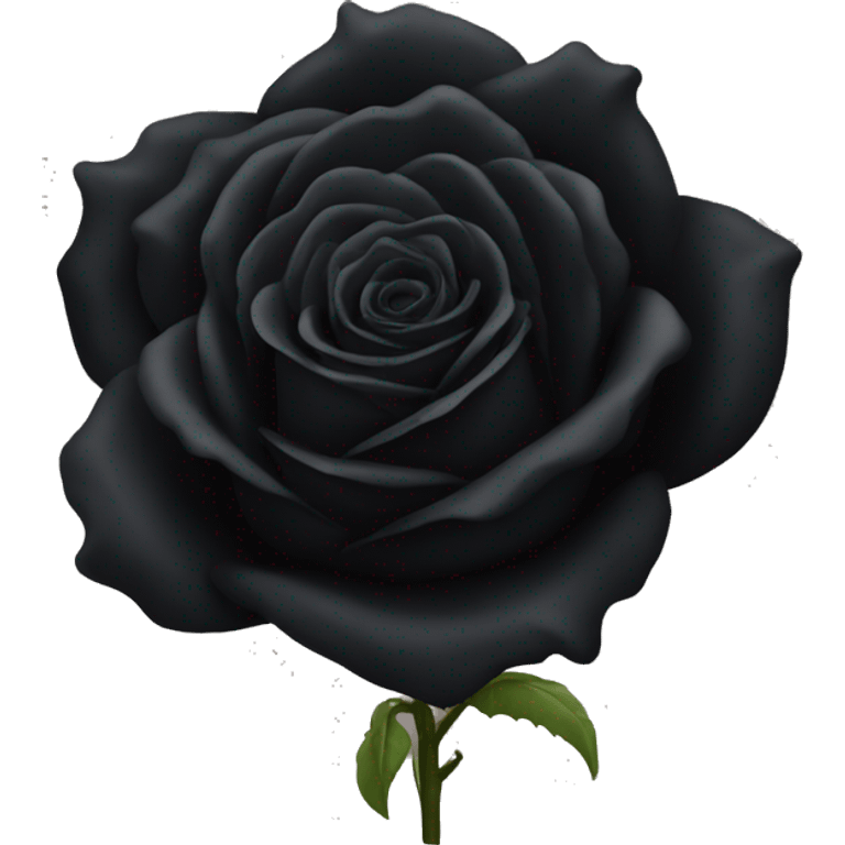 black roses emoji