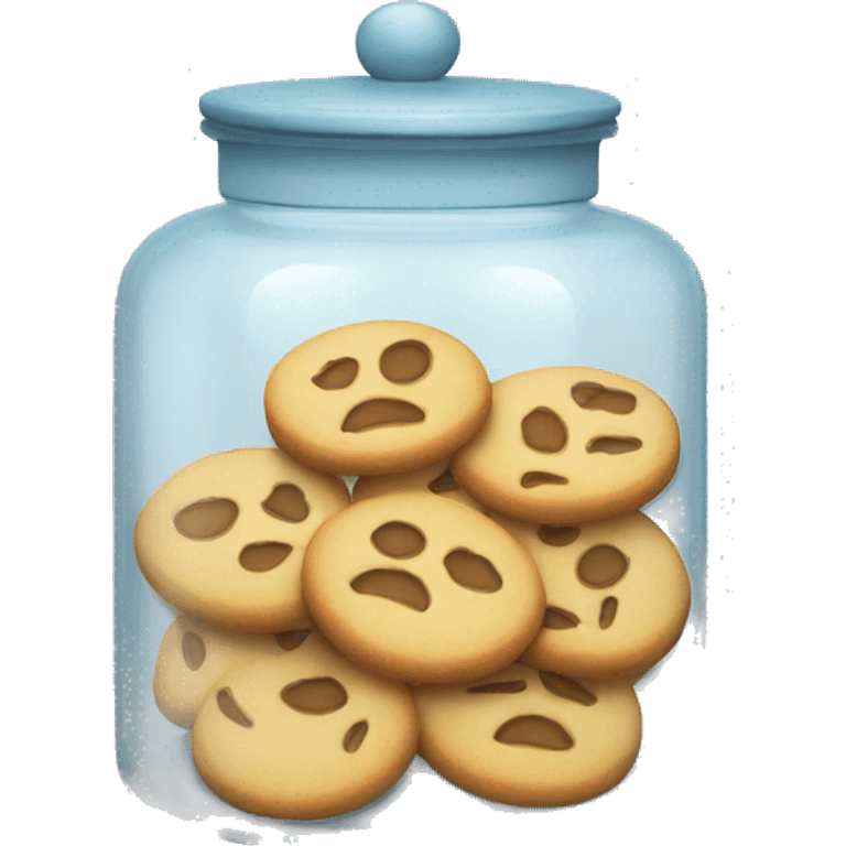 glass cookie jar emoji