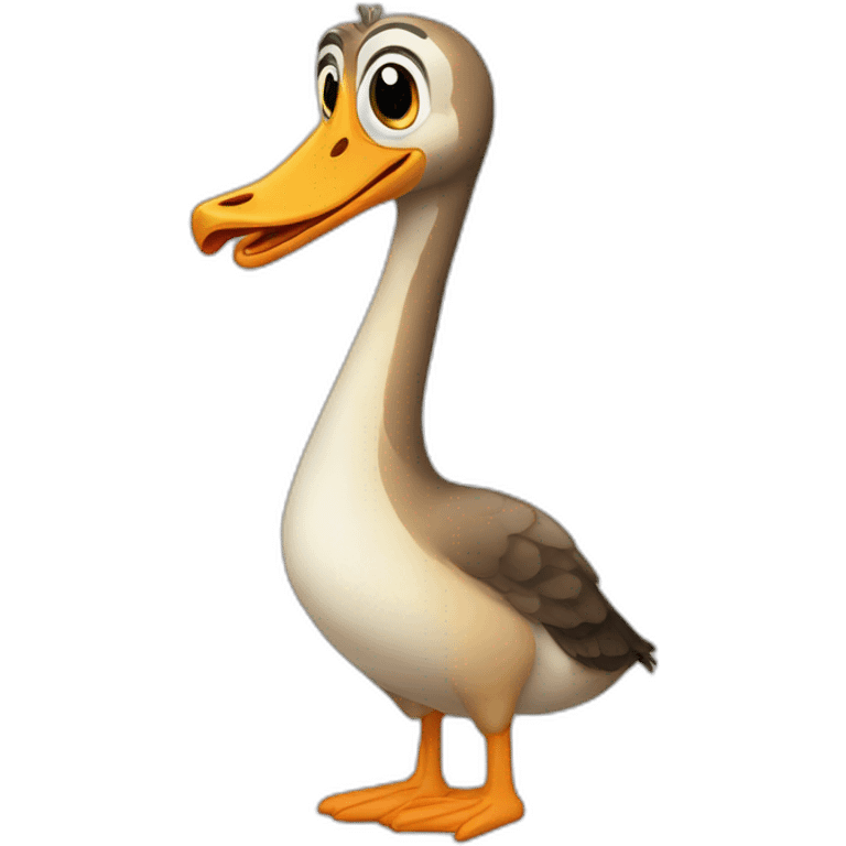 Girrafe goose emoji