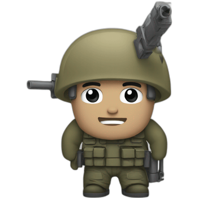 heavy weapons guy emoji