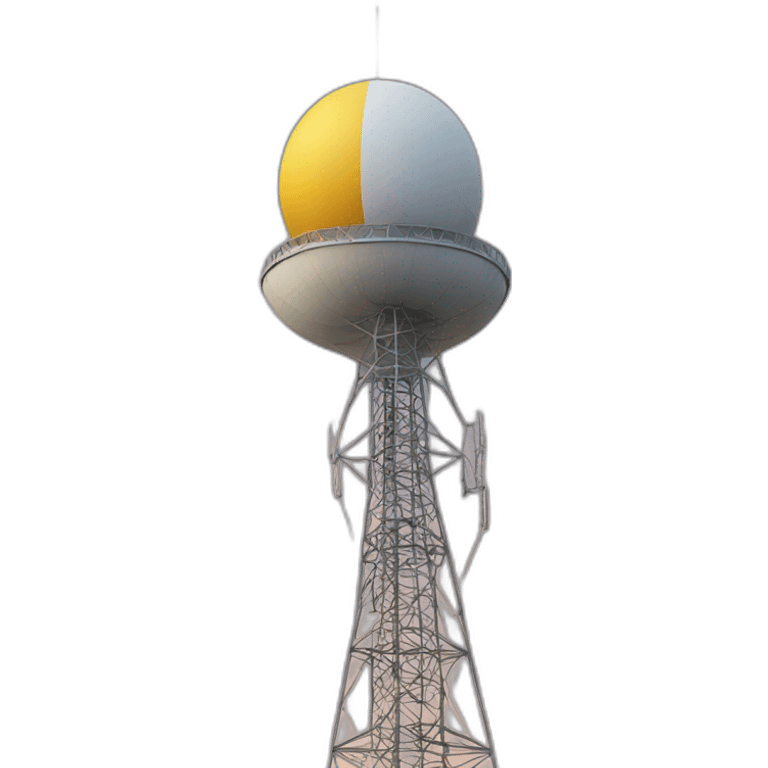 relay radio tower in Sarajevo emoji