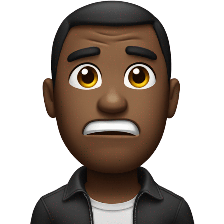 Diddy frowning  emoji