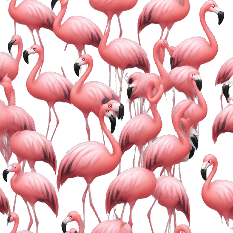 nigeria flamingos emoji