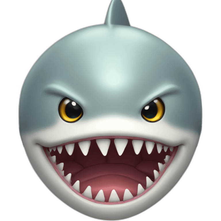 brains shark Angel emoji