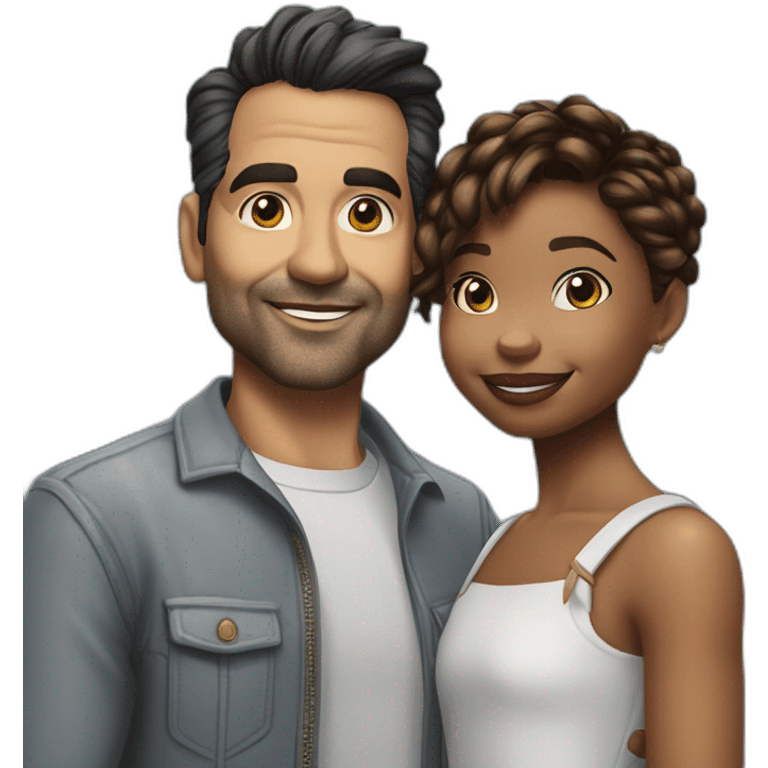 Ricardo Antonio Chavira and Halle Bailey emoji