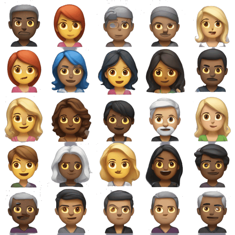 game audience /age gender etc emoji