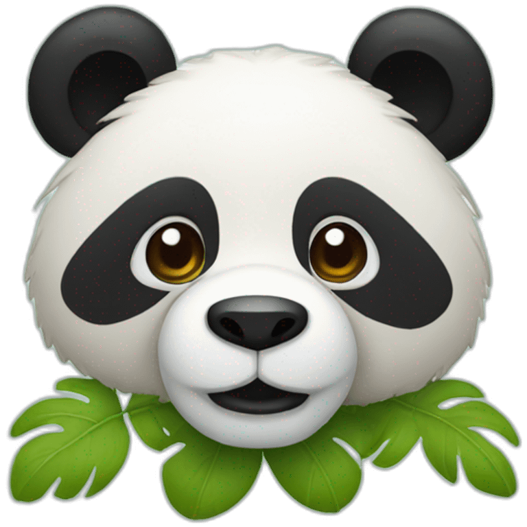 Panda ibiscus emoji