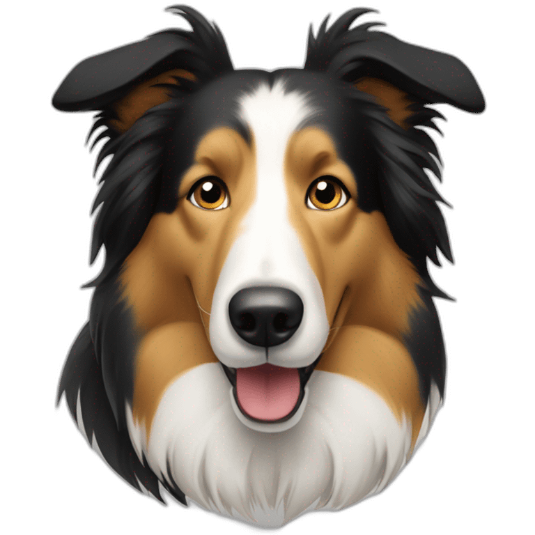 collie lassie emoji