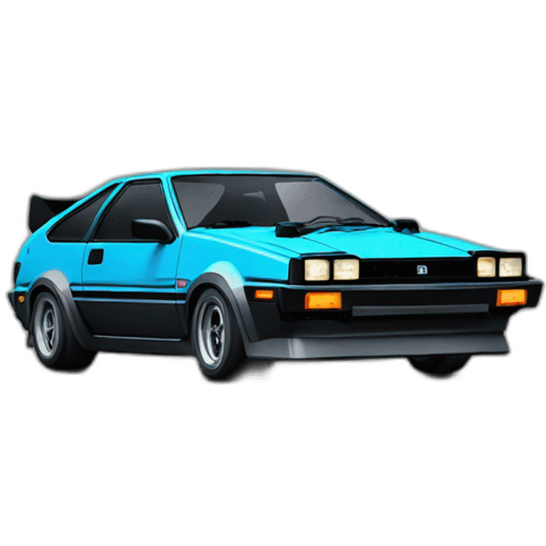 Takumi fujiwara ae86 emoji